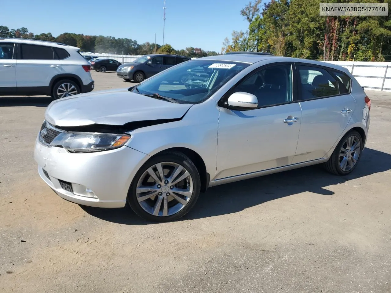 2012 Kia Forte Sx VIN: KNAFW5A38C5477648 Lot: 77397504