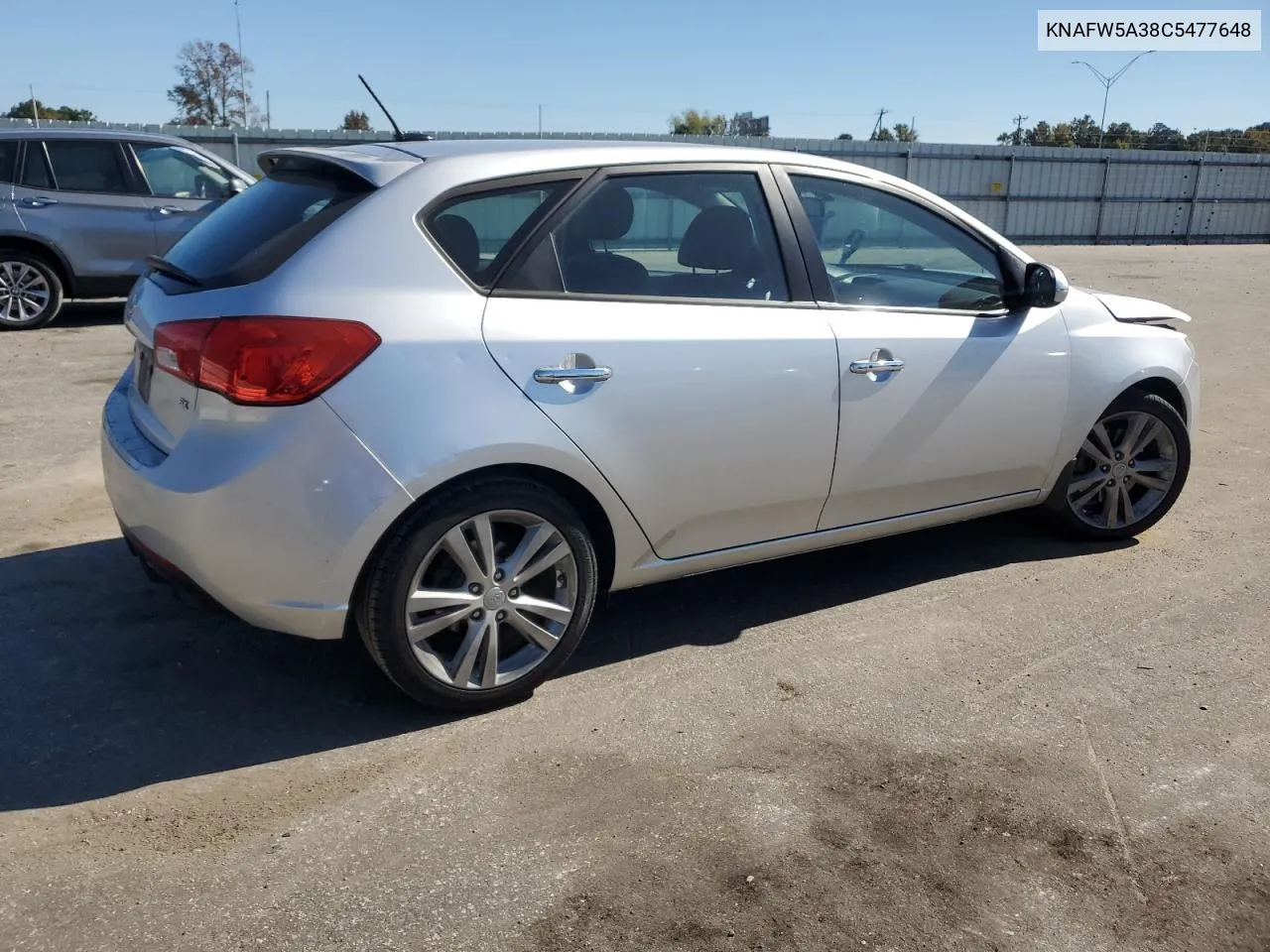 2012 Kia Forte Sx VIN: KNAFW5A38C5477648 Lot: 77397504