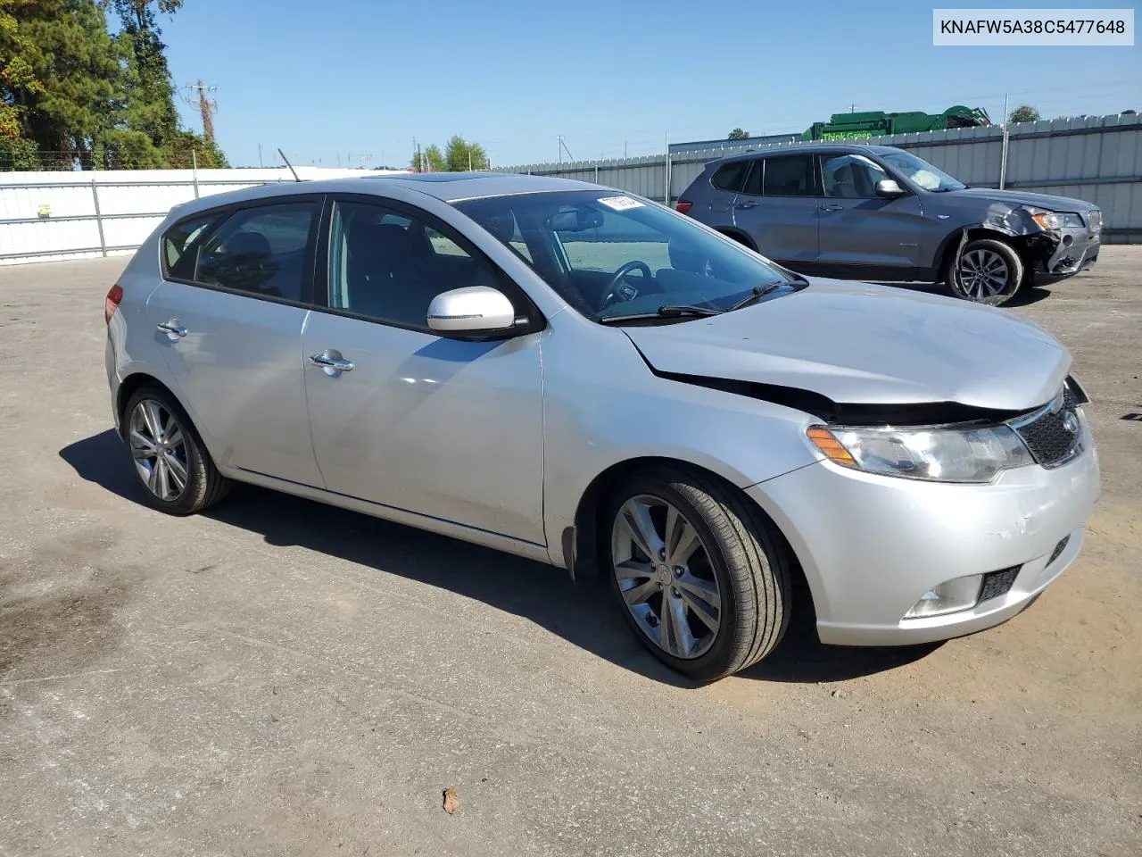 2012 Kia Forte Sx VIN: KNAFW5A38C5477648 Lot: 77397504