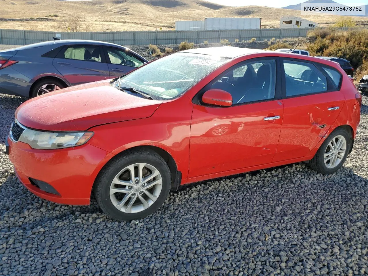 2012 Kia Forte Ex VIN: KNAFU5A29C5473752 Lot: 77553094