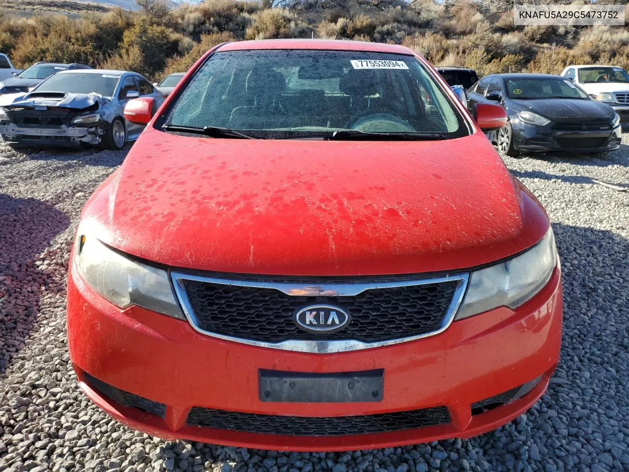 2012 Kia Forte Ex VIN: KNAFU5A29C5473752 Lot: 77553094