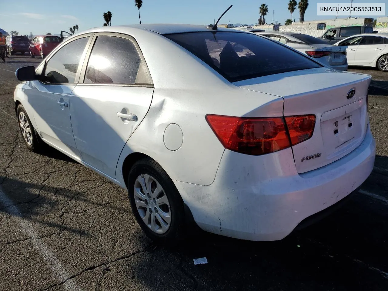 2012 Kia Forte Ex VIN: KNAFU4A20C5563513 Lot: 77798974