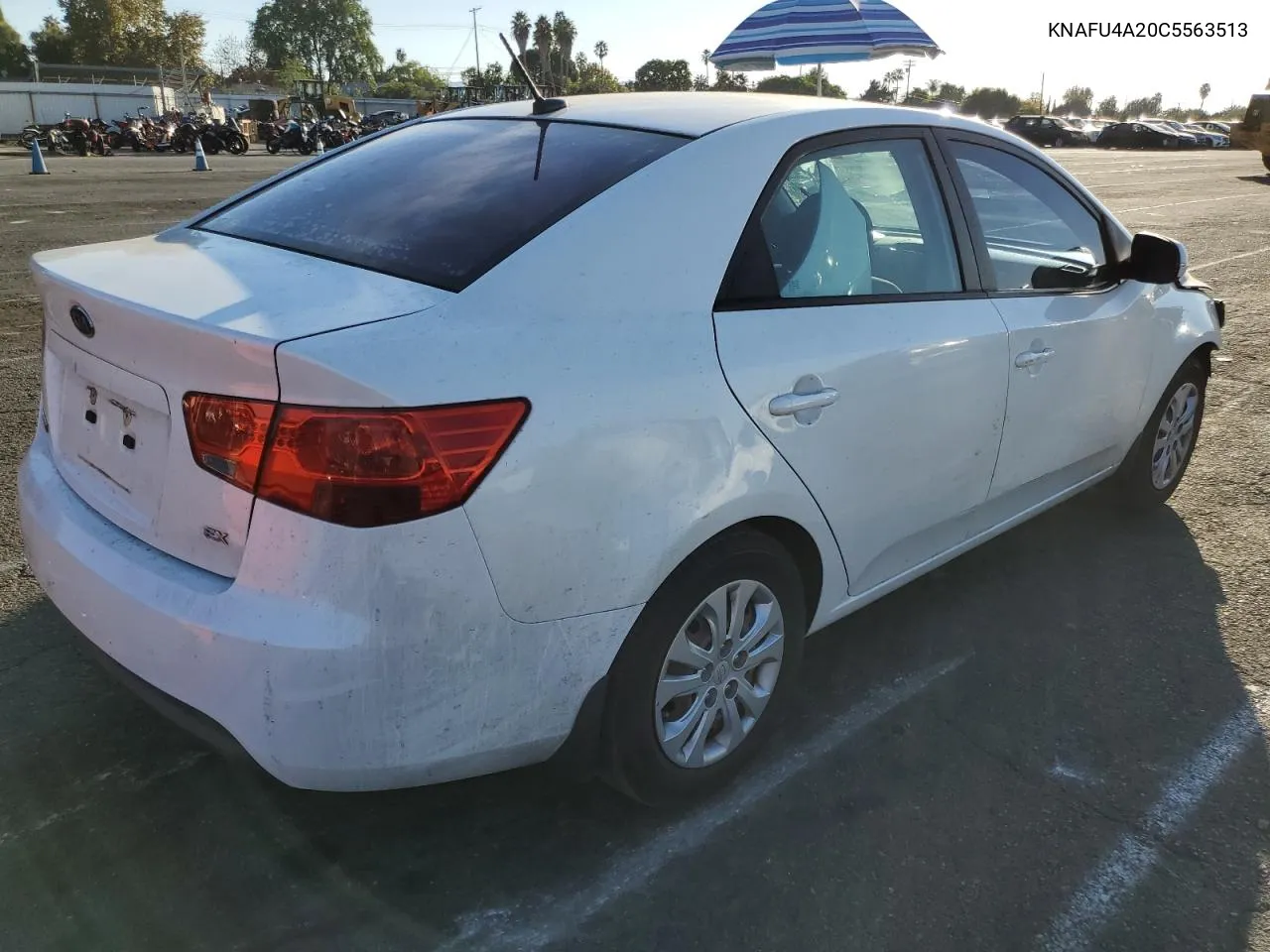 2012 Kia Forte Ex VIN: KNAFU4A20C5563513 Lot: 77798974