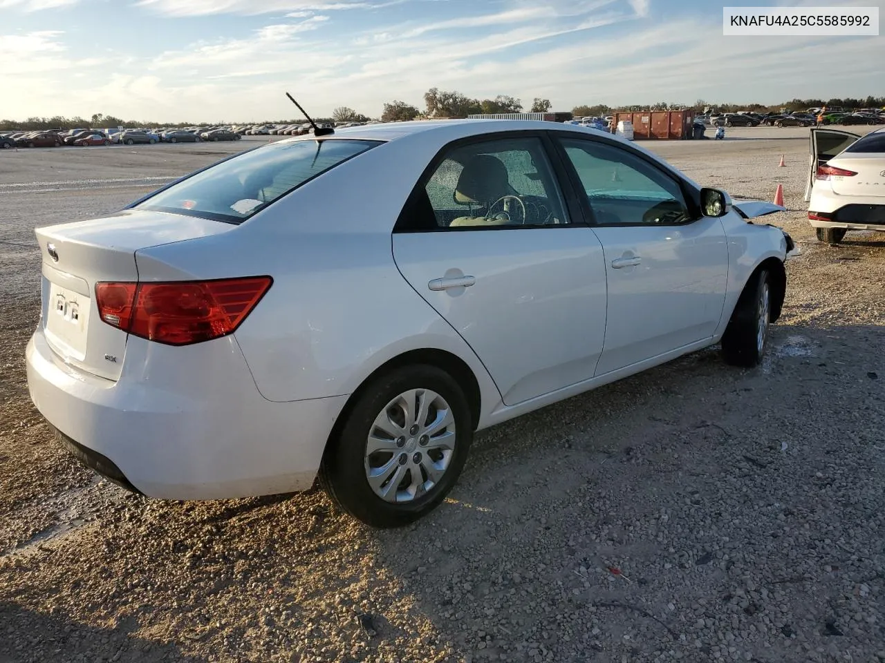 2012 Kia Forte Ex VIN: KNAFU4A25C5585992 Lot: 77802044