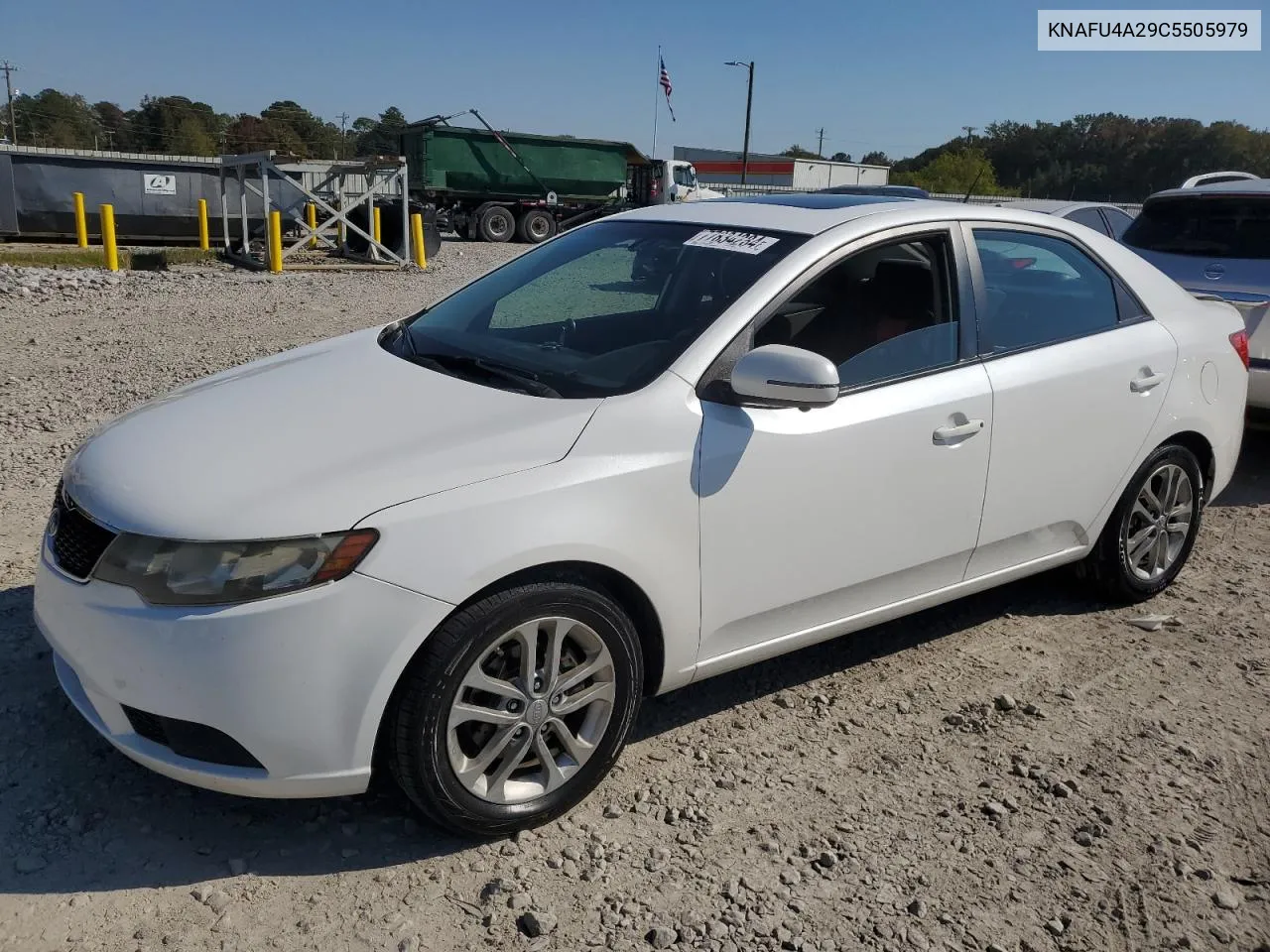 2012 Kia Forte Ex VIN: KNAFU4A29C5505979 Lot: 77834284