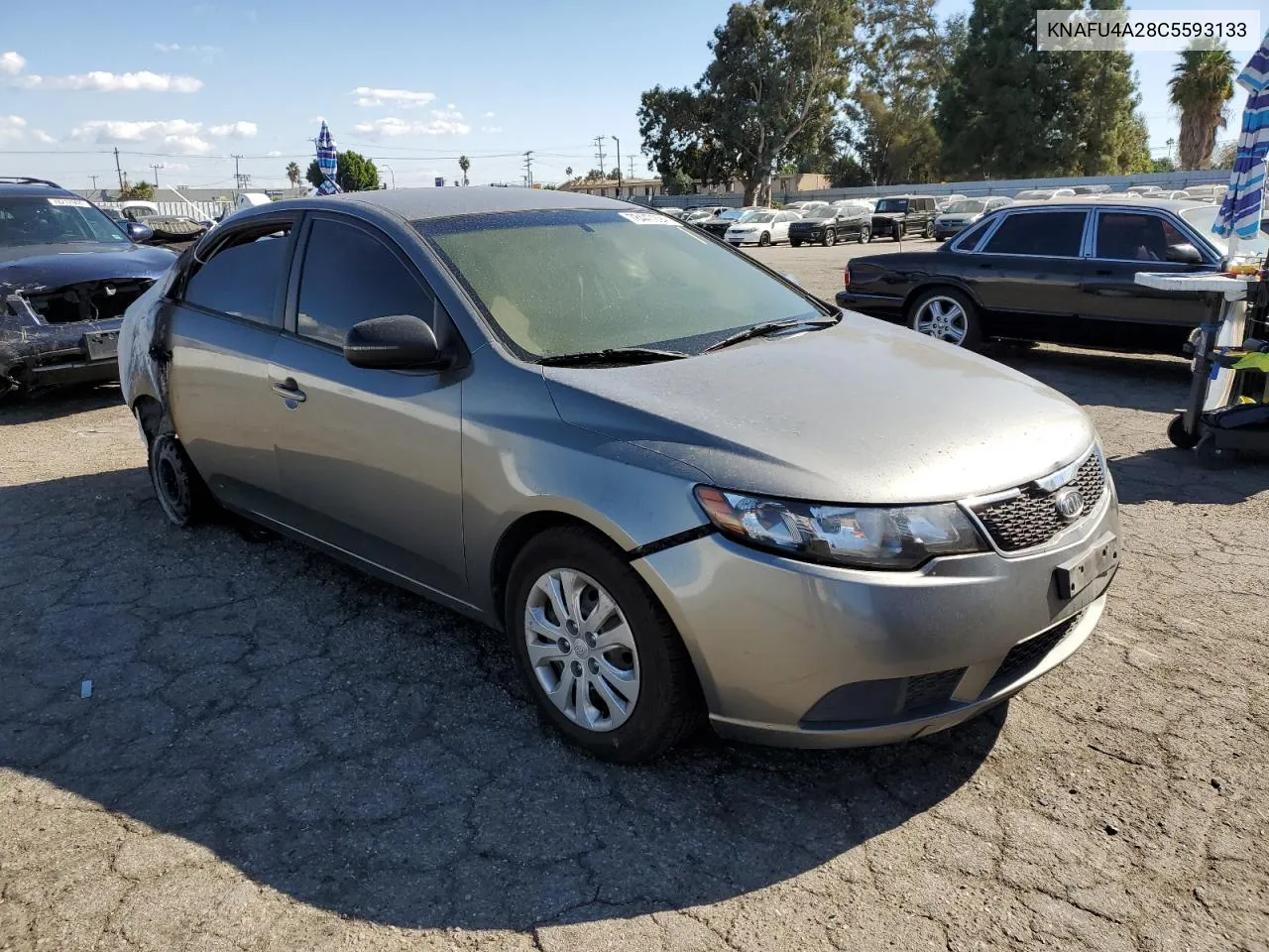 2012 Kia Forte Ex VIN: KNAFU4A28C5593133 Lot: 78447094