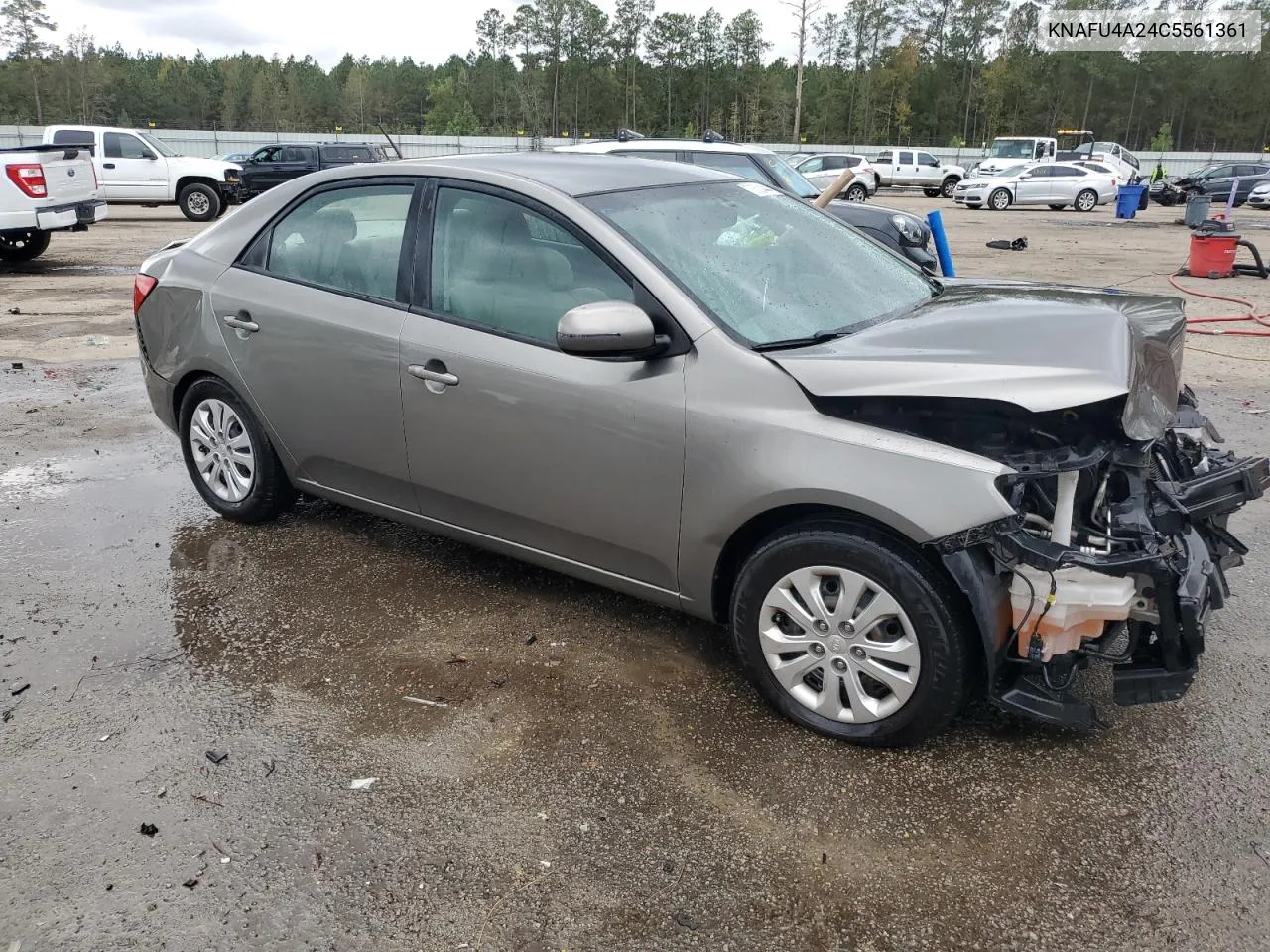 2012 Kia Forte Ex VIN: KNAFU4A24C5561361 Lot: 78524444