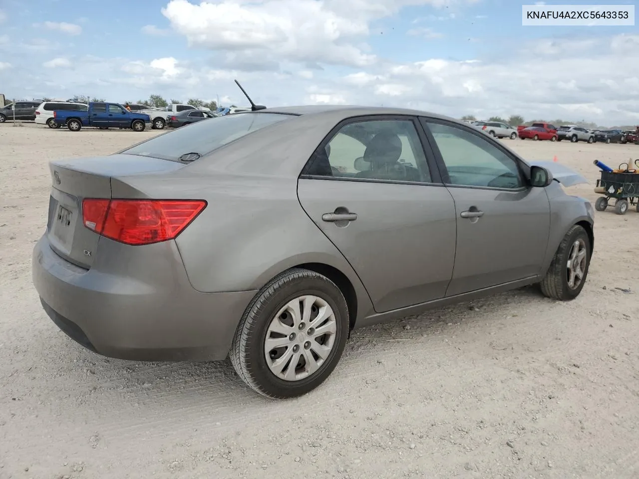 2012 Kia Forte Ex VIN: KNAFU4A2XC5643353 Lot: 78536984