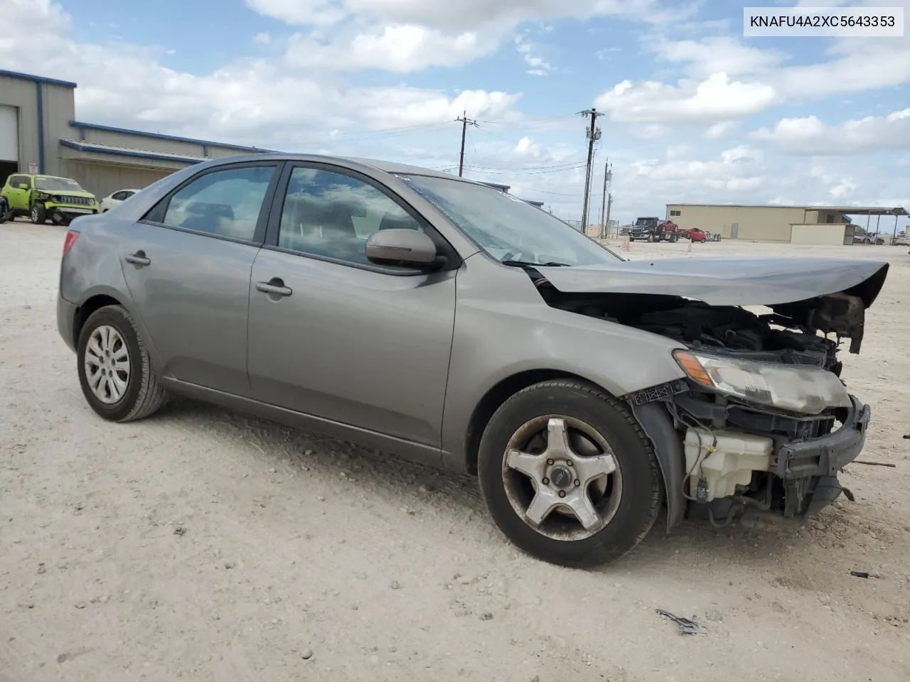 2012 Kia Forte Ex VIN: KNAFU4A2XC5643353 Lot: 78536984