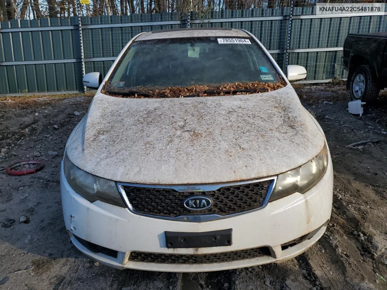 2012 Kia Forte Ex VIN: KNAFU4A22C5481878 Lot: 78551964