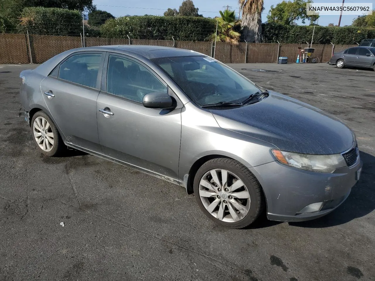 2012 Kia Forte Sx VIN: KNAFW4A35C5607962 Lot: 78904504