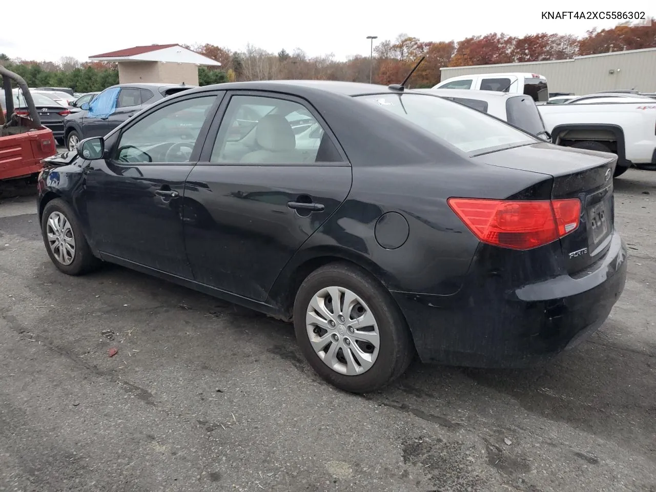 2012 Kia Forte Lx VIN: KNAFT4A2XC5586302 Lot: 79022094