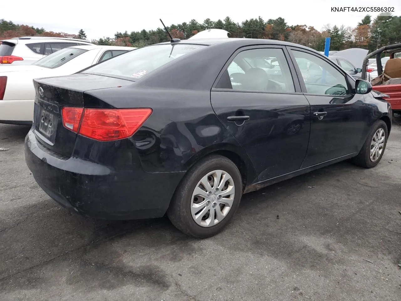 2012 Kia Forte Lx VIN: KNAFT4A2XC5586302 Lot: 79022094