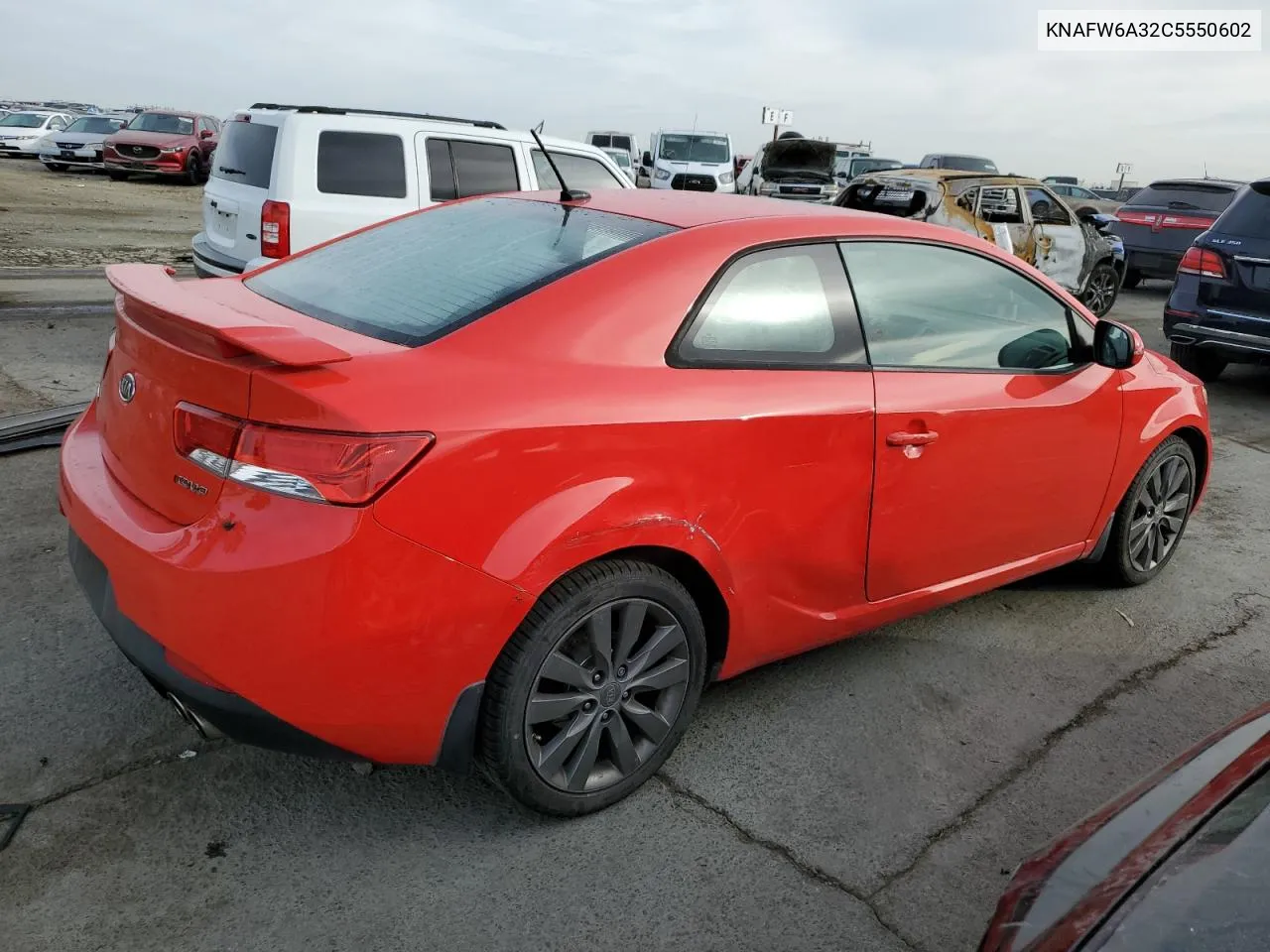 2012 Kia Forte Sx VIN: KNAFW6A32C5550602 Lot: 79062494