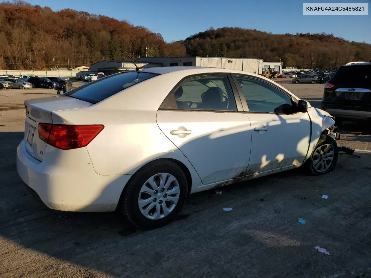 KNAFU4A24C5485821 2012 Kia Forte Ex