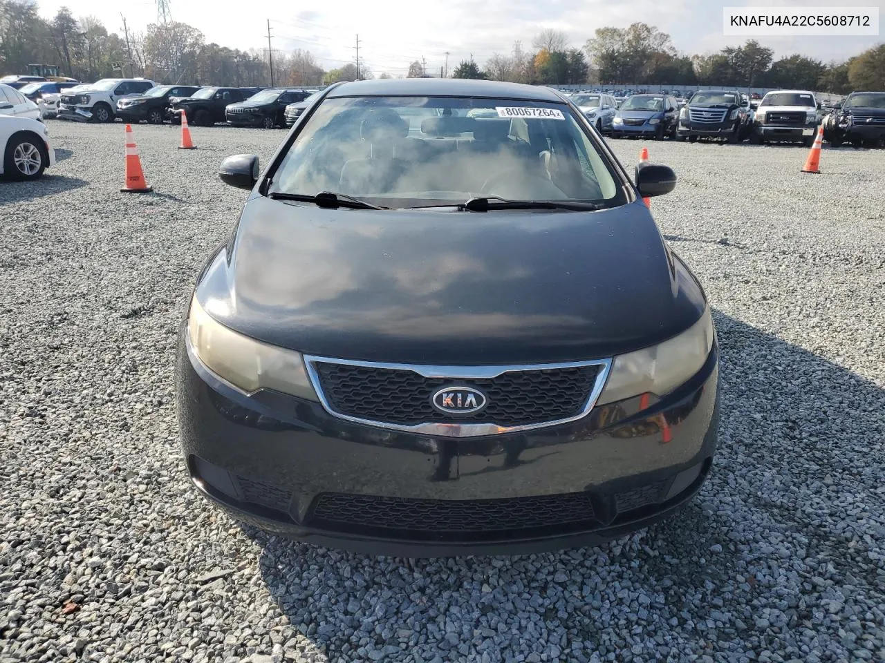 2012 Kia Forte Ex VIN: KNAFU4A22C5608712 Lot: 80067264