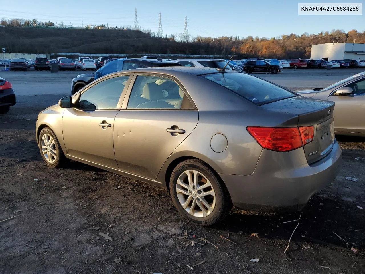 2012 Kia Forte Ex VIN: KNAFU4A27C5634285 Lot: 80655994