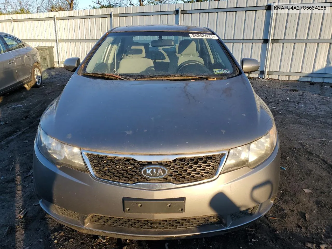 2012 Kia Forte Ex VIN: KNAFU4A27C5634285 Lot: 80655994