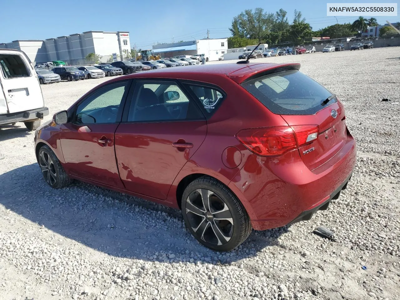 2012 Kia Forte Sx VIN: KNAFW5A32C5508330 Lot: 81120424