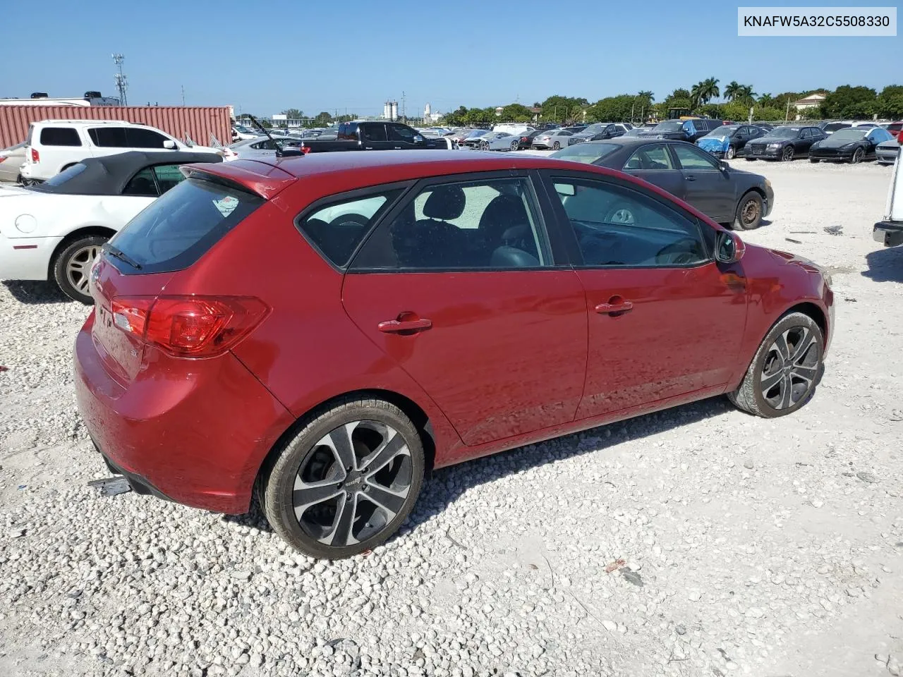 2012 Kia Forte Sx VIN: KNAFW5A32C5508330 Lot: 81120424