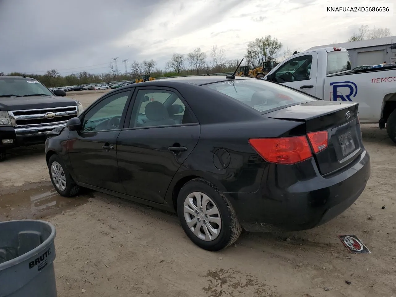 2013 Kia Forte Ex VIN: KNAFU4A24D5686636 Lot: 50122414