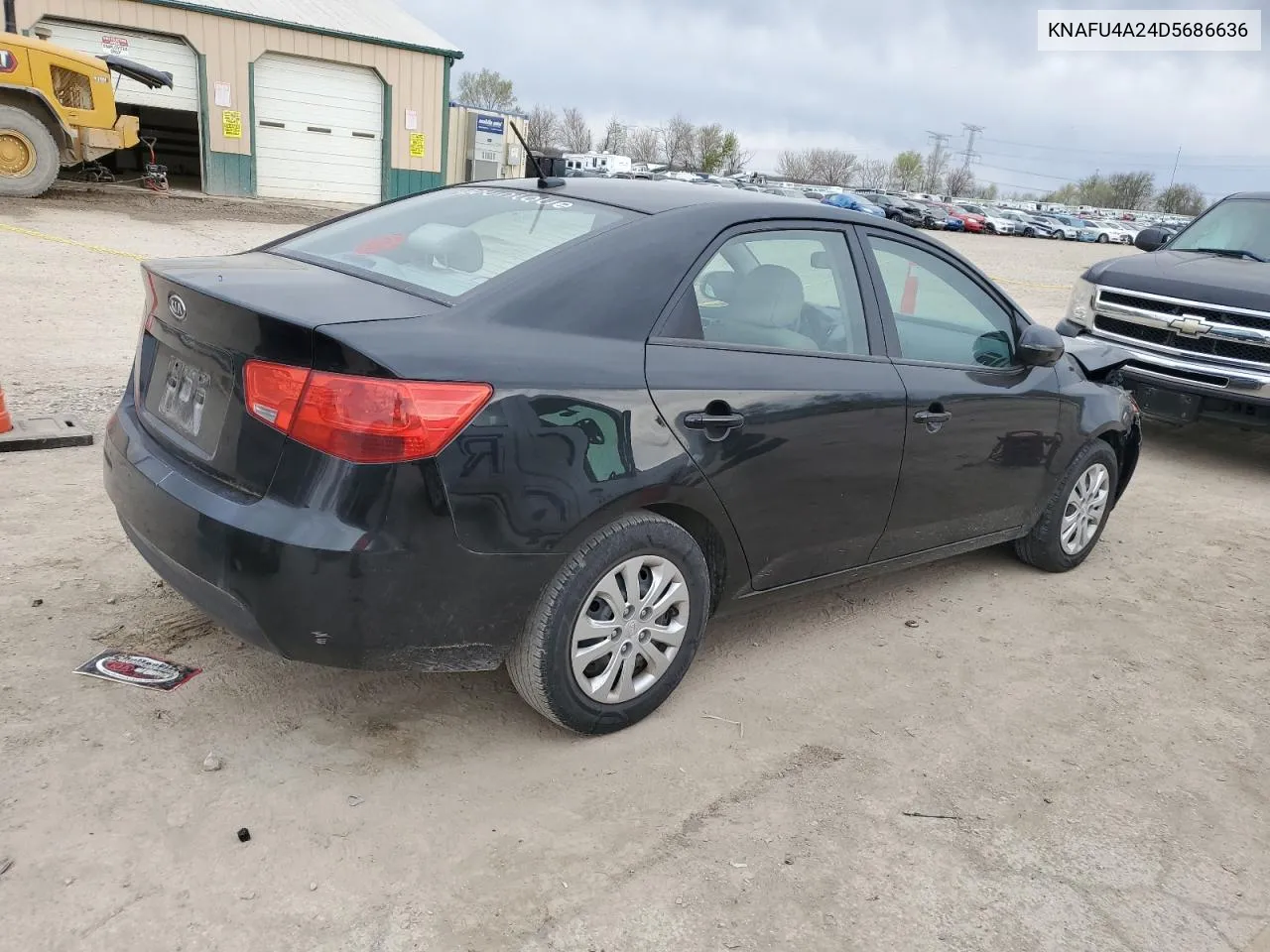 2013 Kia Forte Ex VIN: KNAFU4A24D5686636 Lot: 50122414