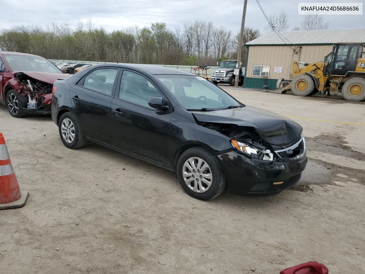 2013 Kia Forte Ex VIN: KNAFU4A24D5686636 Lot: 50122414