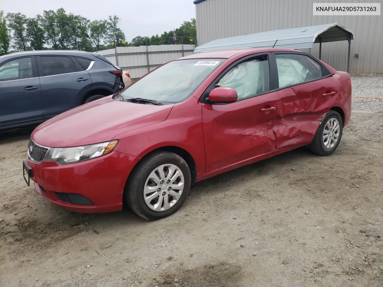 KNAFU4A29D5731263 2013 Kia Forte Ex