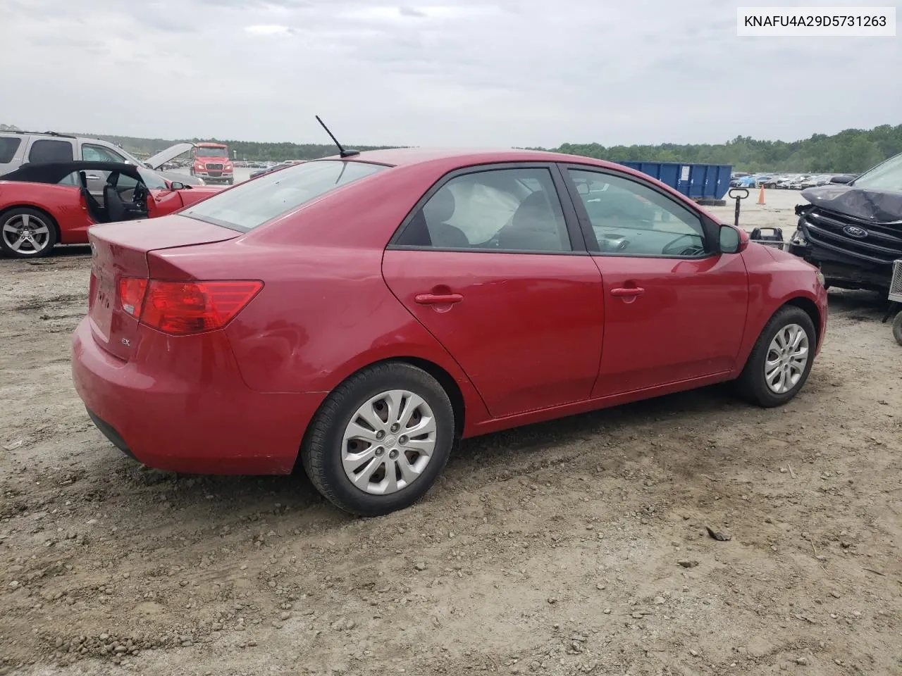 2013 Kia Forte Ex VIN: KNAFU4A29D5731263 Lot: 55398414