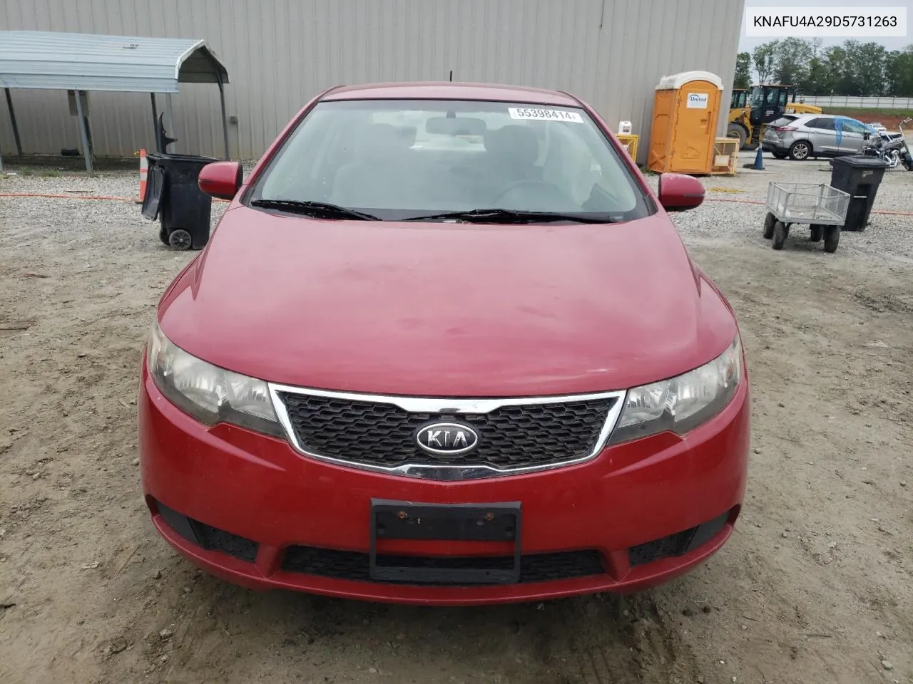 2013 Kia Forte Ex VIN: KNAFU4A29D5731263 Lot: 55398414