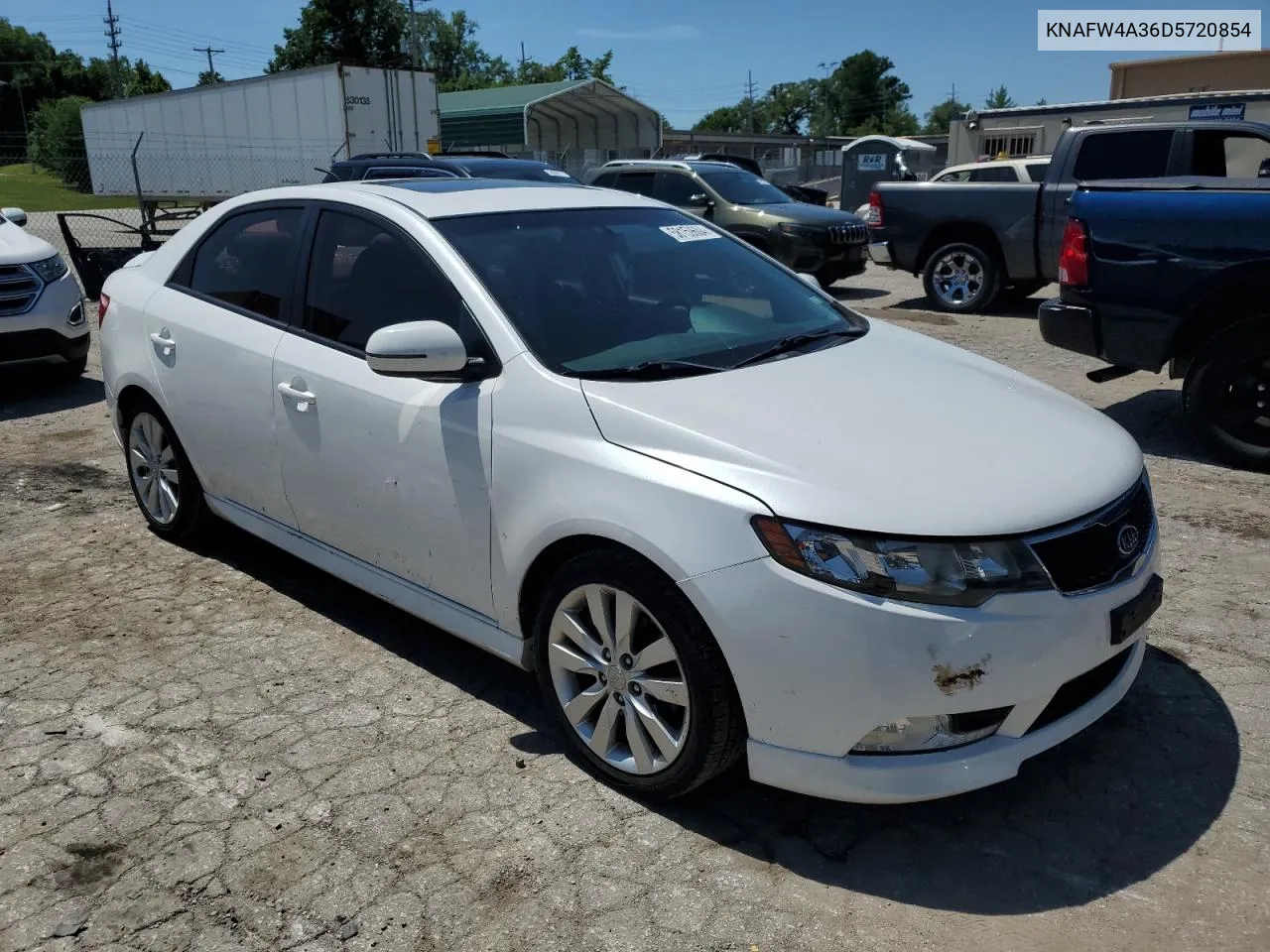 KNAFW4A36D5720854 2013 Kia Forte Sx