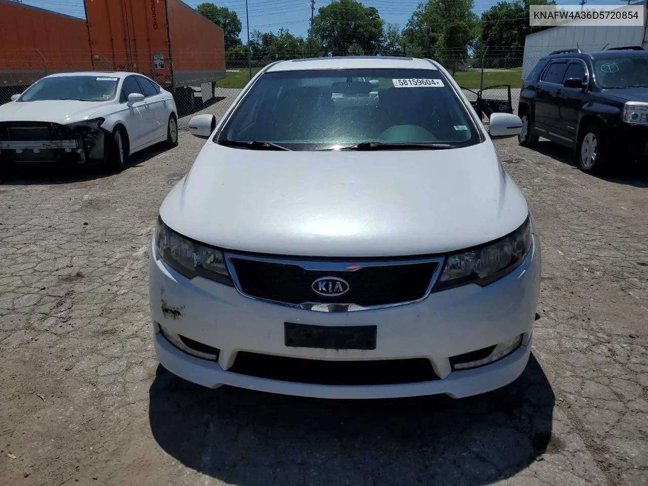 2013 Kia Forte Sx VIN: KNAFW4A36D5720854 Lot: 58159604