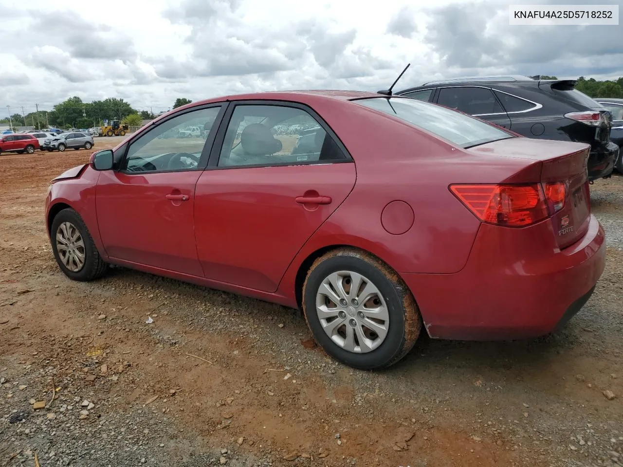 KNAFU4A25D5718252 2013 Kia Forte Ex