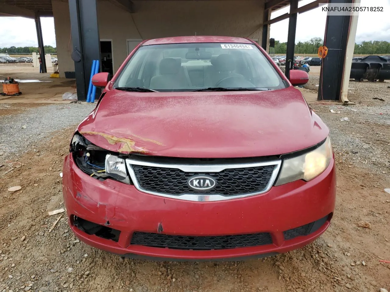 2013 Kia Forte Ex VIN: KNAFU4A25D5718252 Lot: 61340494