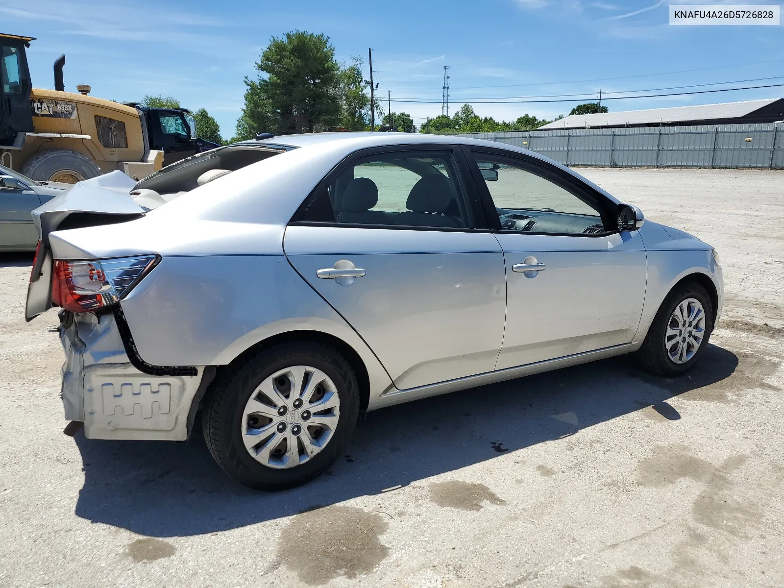 2013 Kia Forte Ex VIN: KNAFU4A26D5726828 Lot: 61399414