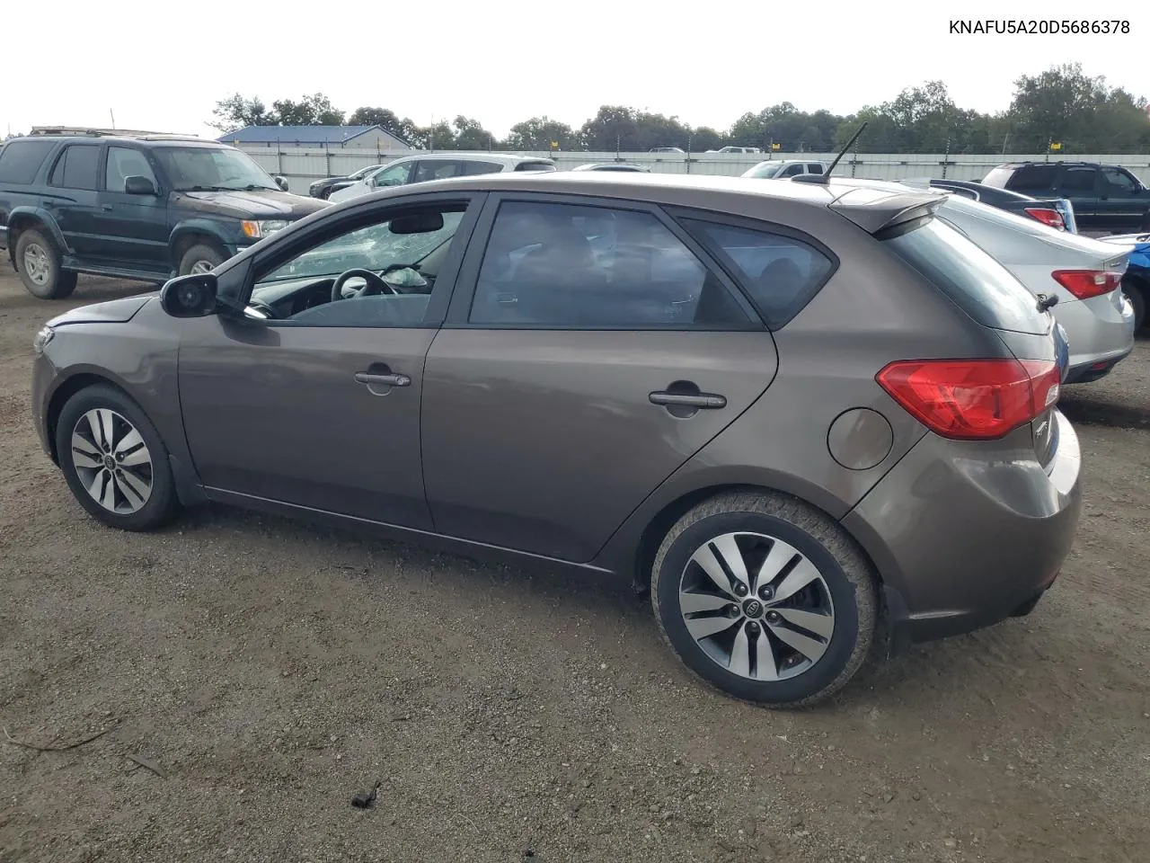 KNAFU5A20D5686378 2013 Kia Forte Ex