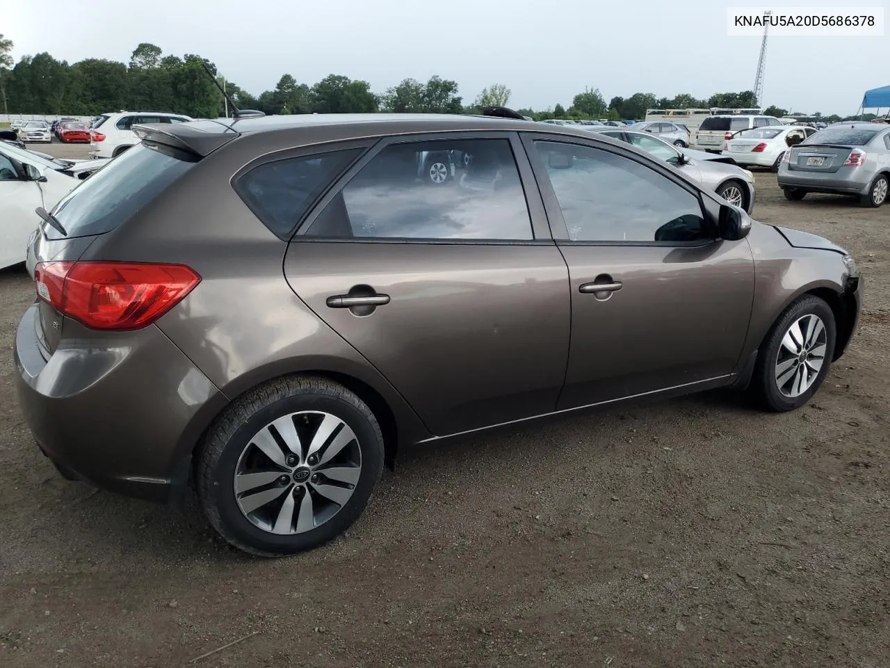 KNAFU5A20D5686378 2013 Kia Forte Ex