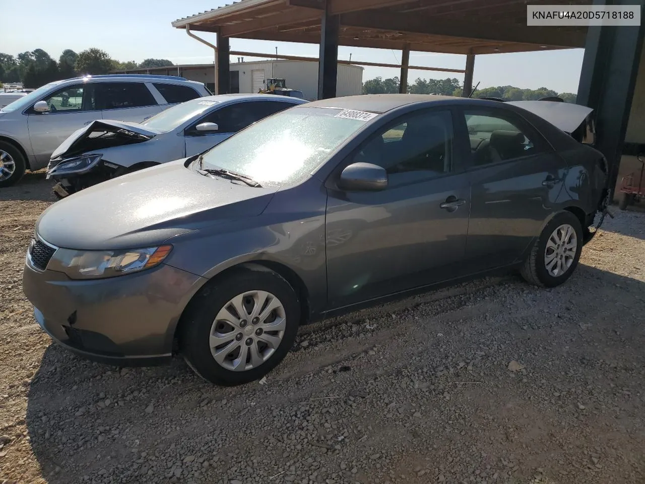 2013 Kia Forte Ex VIN: KNAFU4A20D5718188 Lot: 64988374