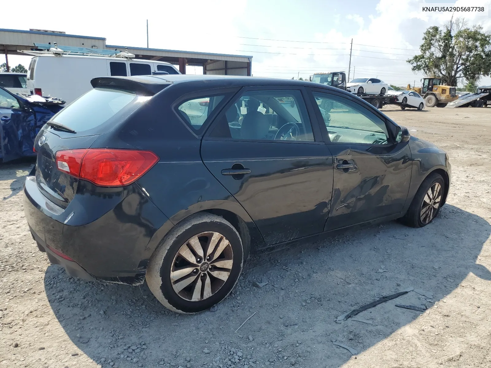 KNAFU5A29D5687738 2013 Kia Forte Ex