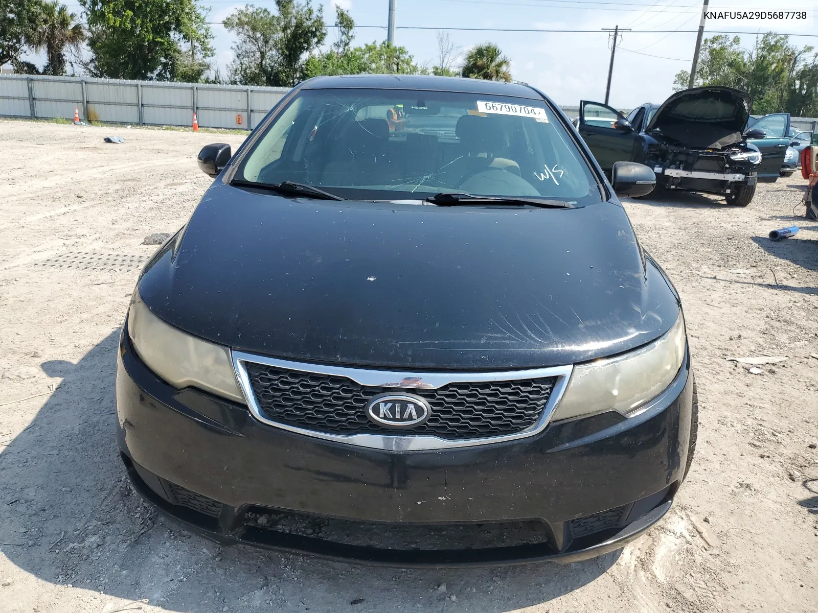 KNAFU5A29D5687738 2013 Kia Forte Ex