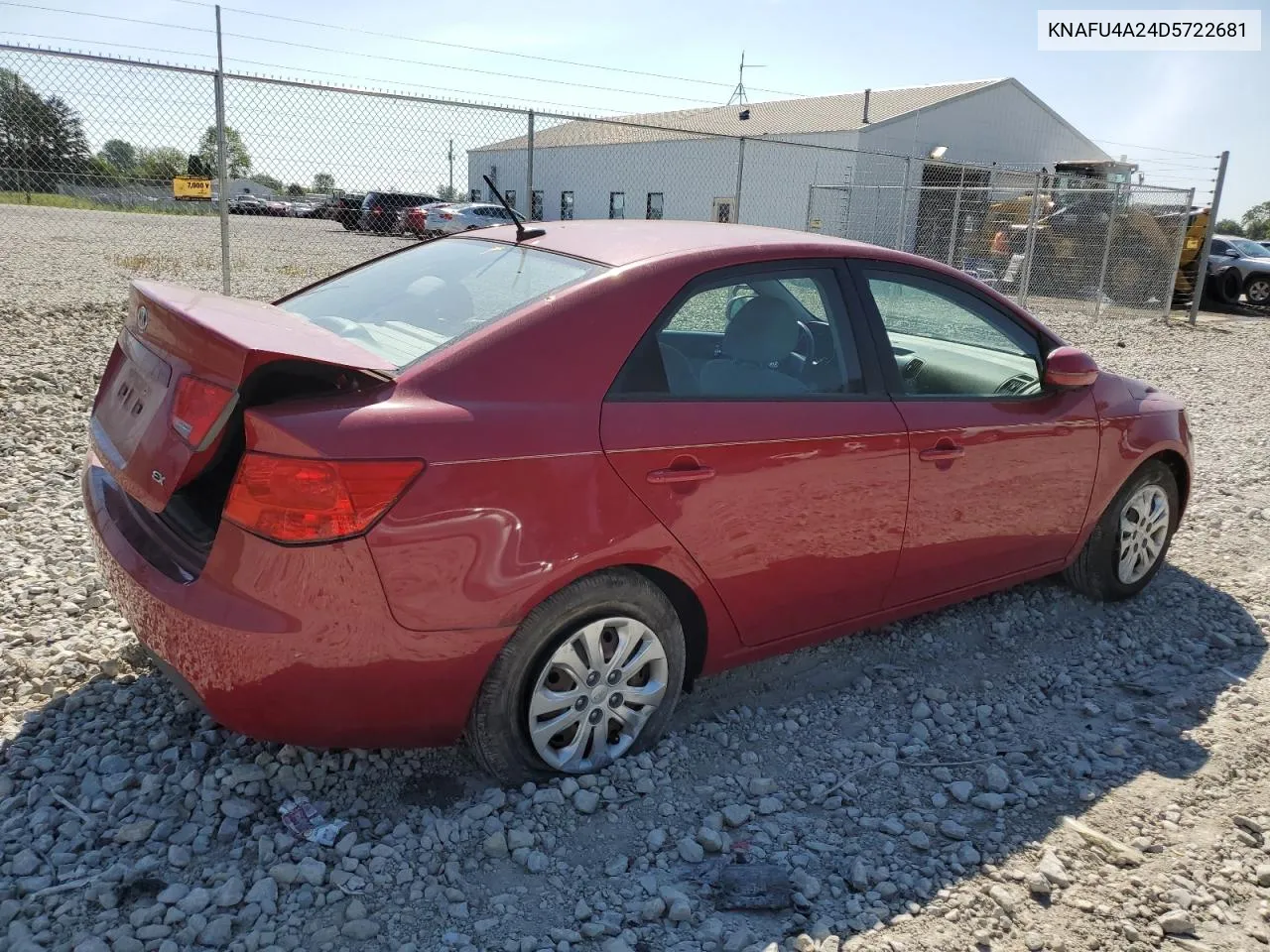 2013 Kia Forte Ex VIN: KNAFU4A24D5722681 Lot: 67335164