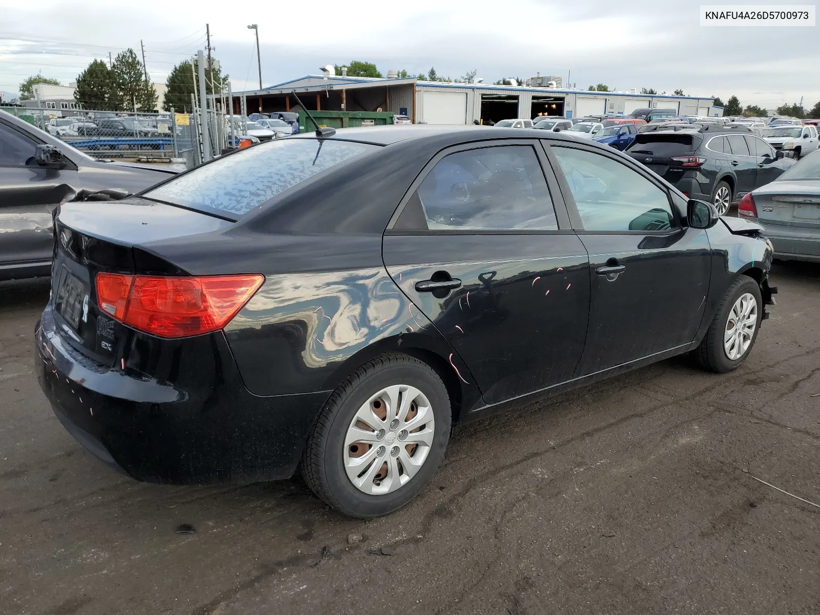 KNAFU4A26D5700973 2013 Kia Forte Ex