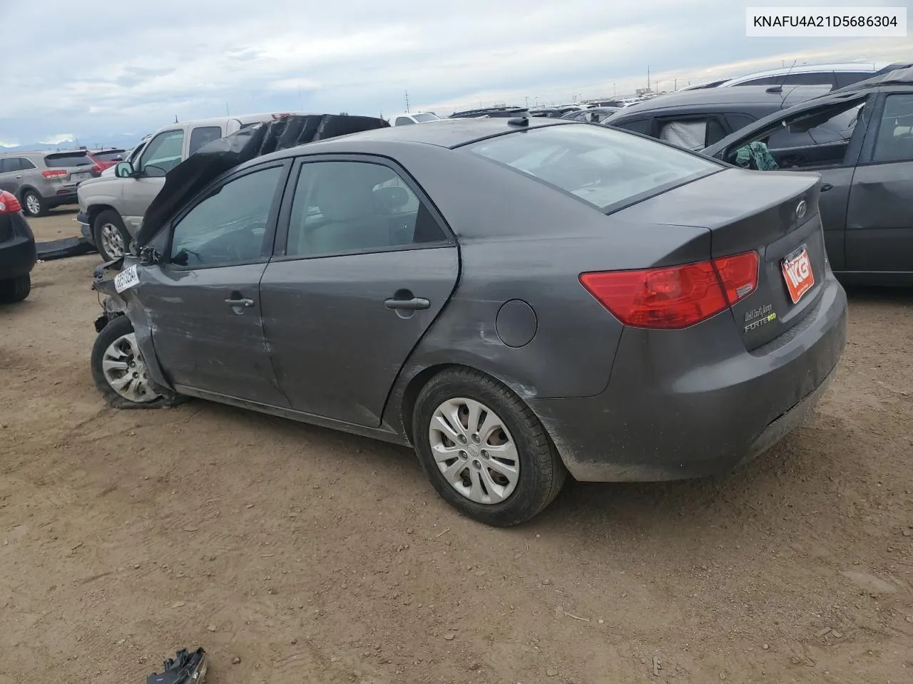 KNAFU4A21D5686304 2013 Kia Forte Ex