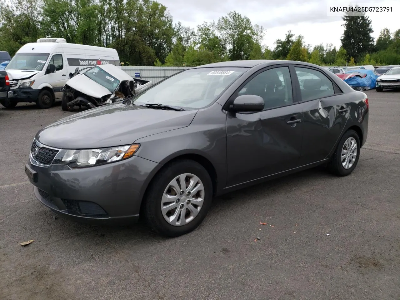 KNAFU4A25D5723791 2013 Kia Forte Ex