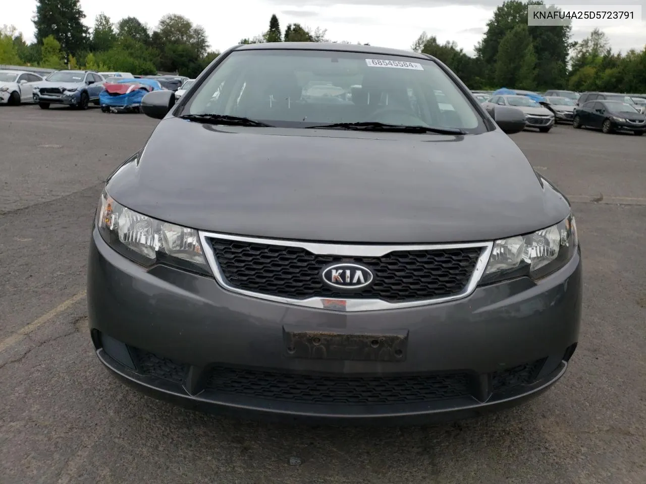 KNAFU4A25D5723791 2013 Kia Forte Ex