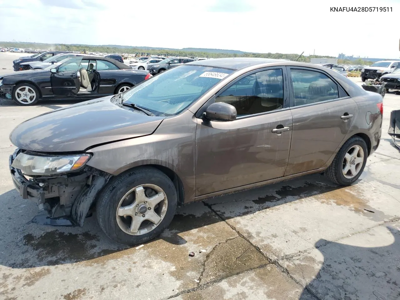 2013 Kia Forte Ex VIN: KNAFU4A28D5719511 Lot: 68646634