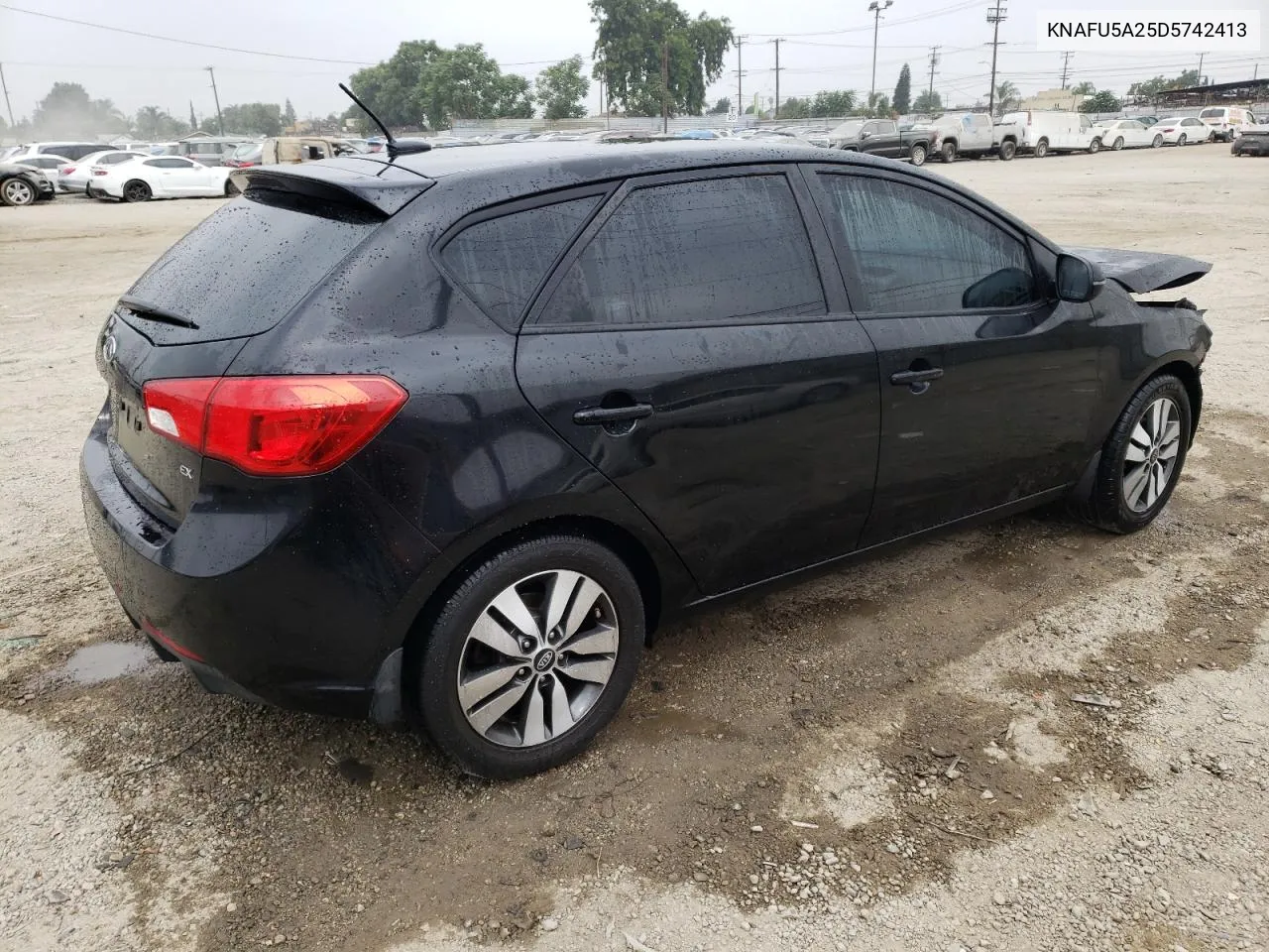 KNAFU5A25D5742413 2013 Kia Forte Ex