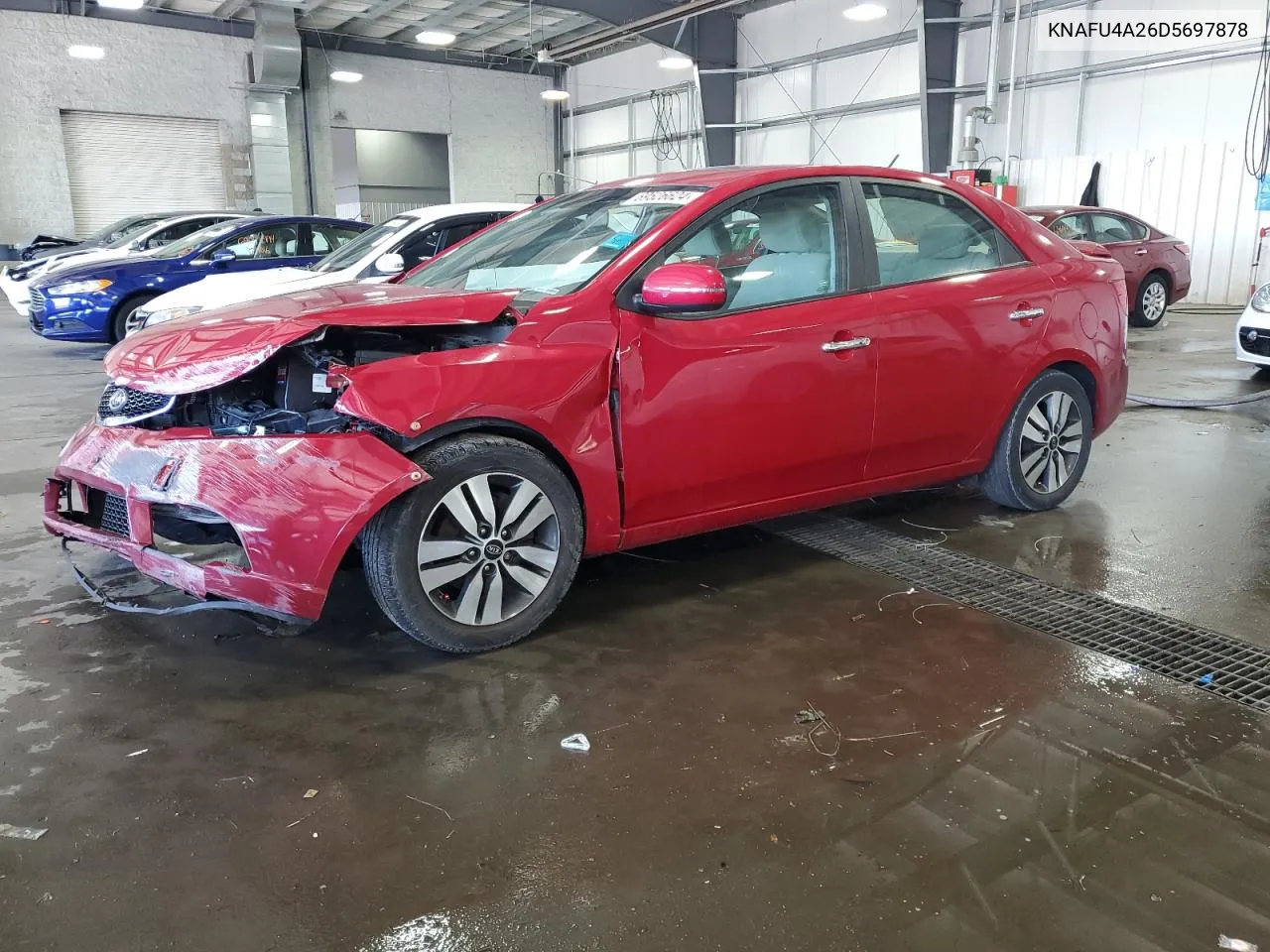 KNAFU4A26D5697878 2013 Kia Forte Ex