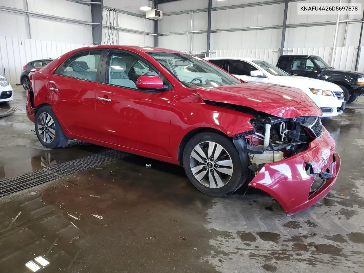 KNAFU4A26D5697878 2013 Kia Forte Ex