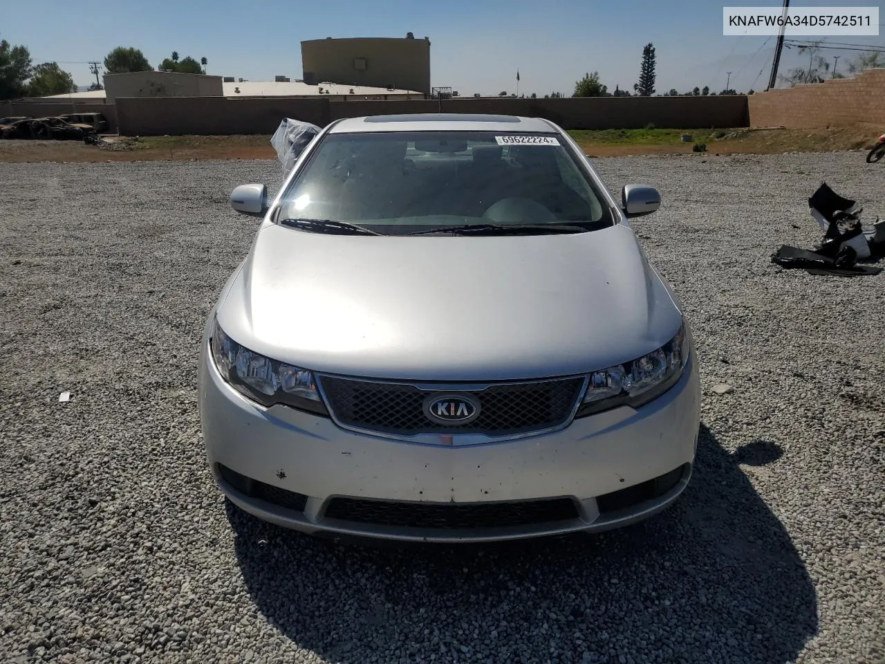 2013 Kia Forte Sx VIN: KNAFW6A34D5742511 Lot: 69622224